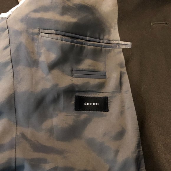 Hugo Boss Wool Blend Blazer Brown Size 50 - Picture 6 of 9